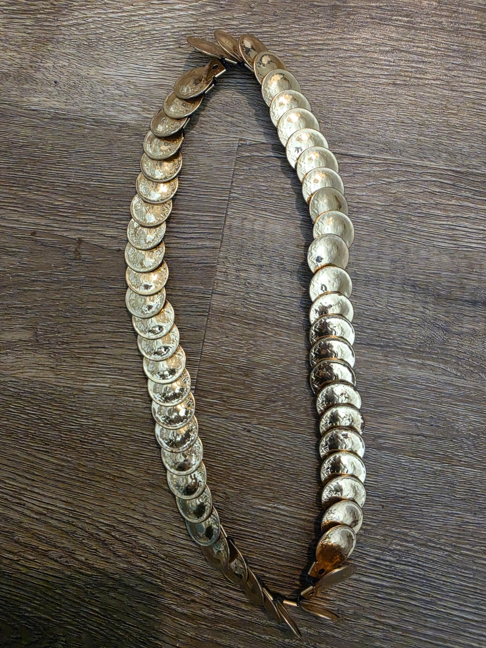Women's Gold-Tone Coin Link Belt